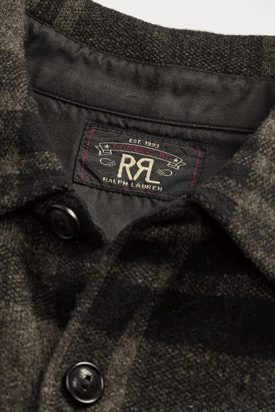 Ralph Lauren Men's Plaid Wool Jacquard Workshirt Jumper