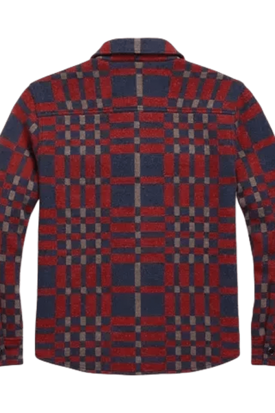 Ralph Lauren Men's Plaid Wool-Blend Workshirt Jumper