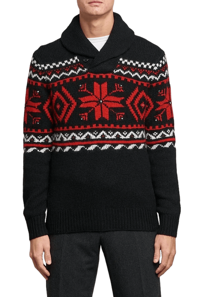 Ralph Lauren Men's Snowflake Cotton-Blend Jumper