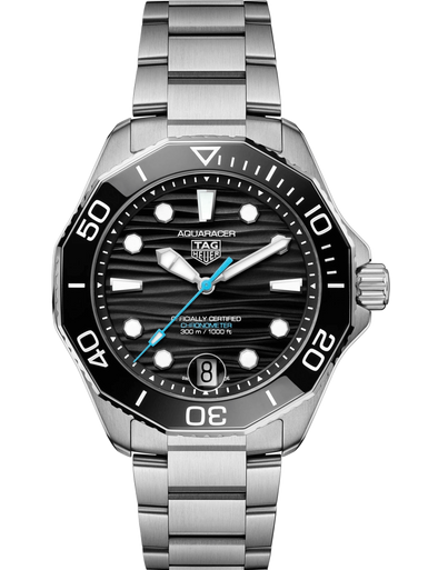 TAG Heuer Aquaracer Professional 300 Date 42mm Black Dial Men's Watch