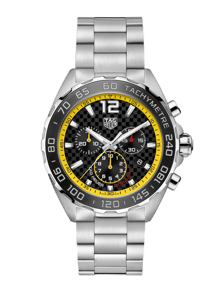 TAG Heuer Formula 1 Chronograph Quartz Black Dial 43mm Men's Watch
