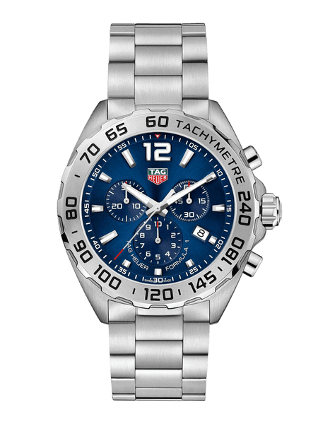TAG Heuer Formula 1 Chronograph Quartz Blue Dial 43mm Men's Watch