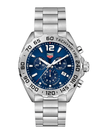 TAG Heuer Formula 1 Chronograph Quartz Blue Dial 43mm Men's Watch