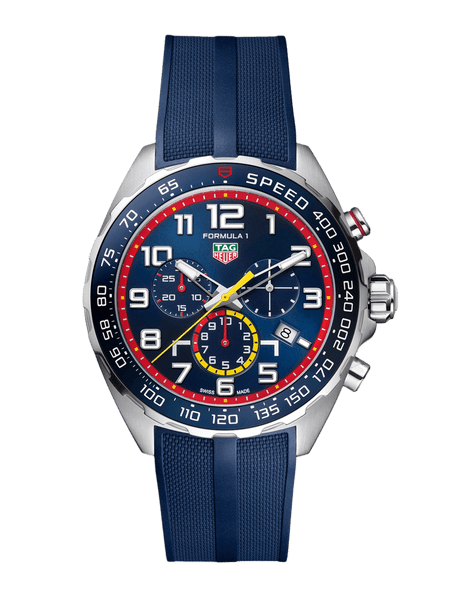 TAG Heuer Formula 1 Chronograph x Red Bull Racing Special Edition Rubber Strap 43mm Men's Watch