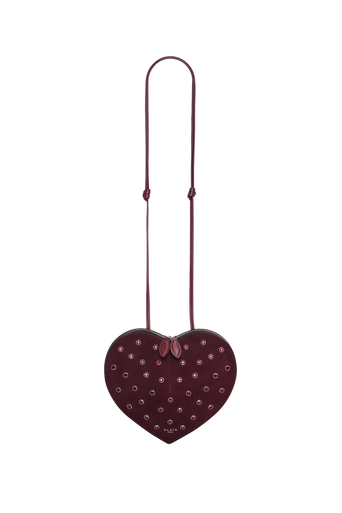 Alaia Le Coeur Bag in Strass Suede Goatskin - Image 6