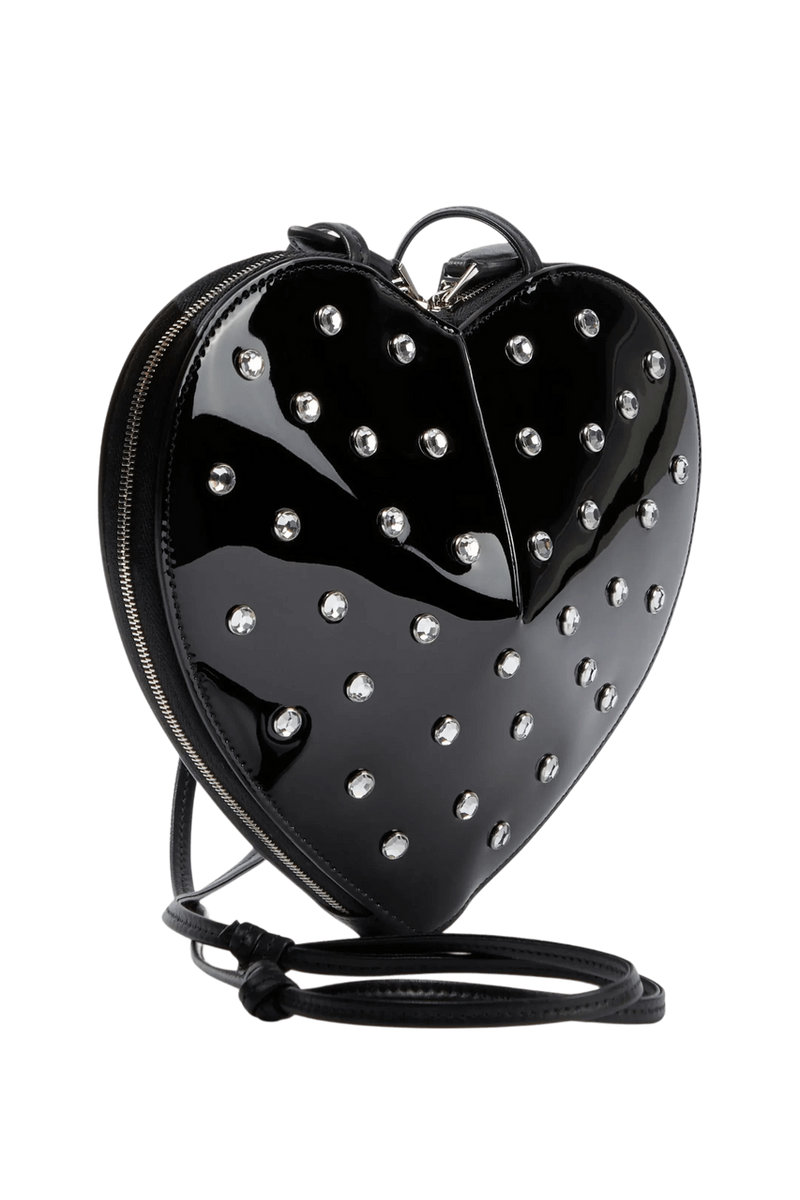 Alaia Le Coeur Studded Leather Crossbody Bag - Image 6