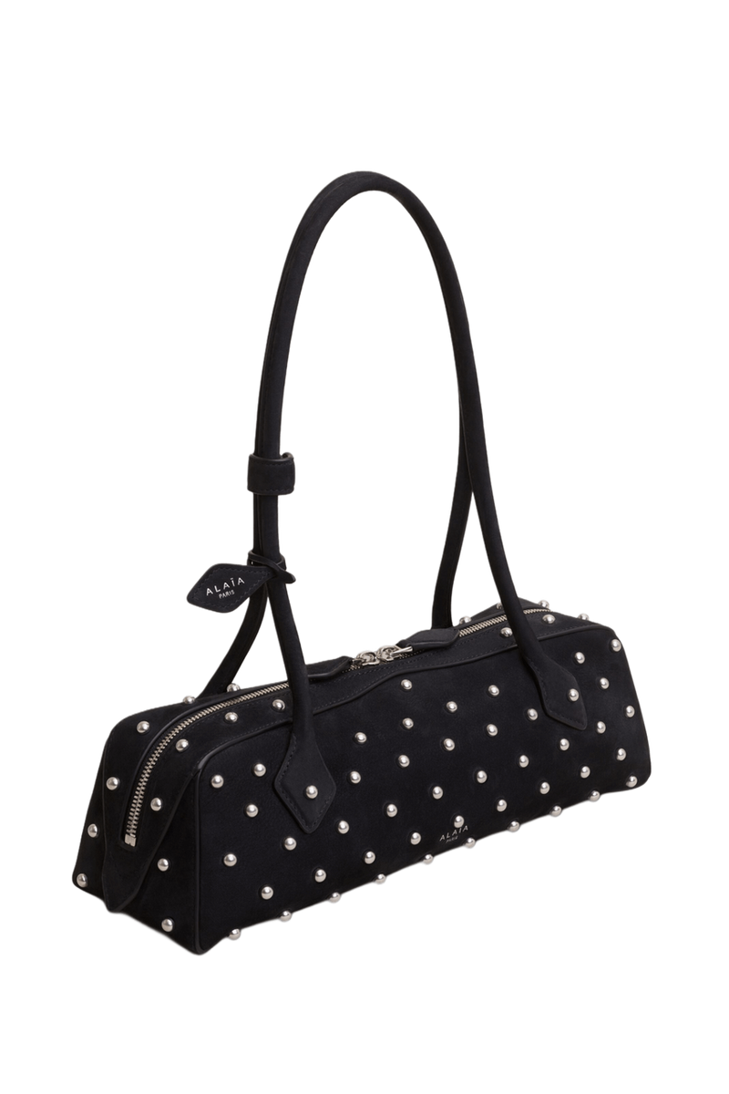 Alaia Le Teckel Medium Bag In Nubuck - Image 4