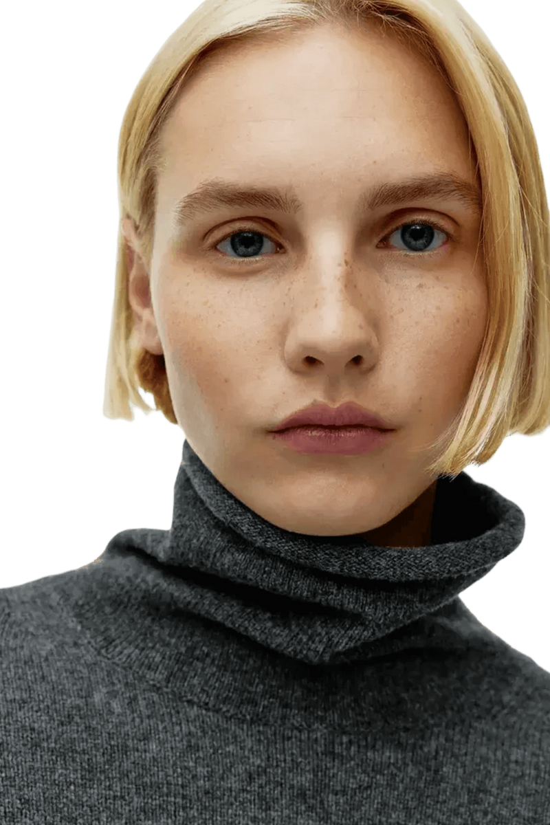 Arket Women's High-Neck Wool Jumper - Image 5