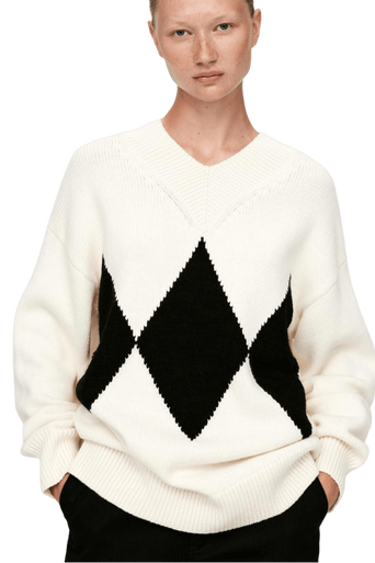 Arket Women's Relaxed Wool-Cotton Jumper