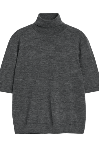 Arket Women's Short-Sleeve Roll-Neck Jumper - Image 3