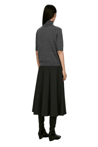 Arket Women's Short-Sleeve Roll-Neck Jumper - Image 4