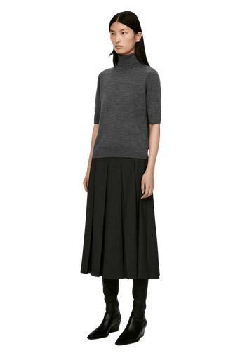 Arket Women's Short-Sleeve Roll-Neck Jumper - Image 5