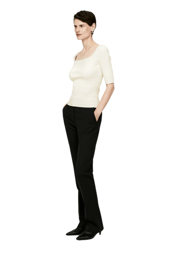 Arket Women's Square-Neck Rib Top - Image 5