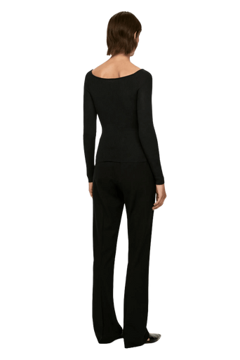 Arket Women's Wool Blend Off-Shoulder Top - Image 4