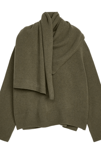 Arket Women's Wool Scarf Jumper - Image 8