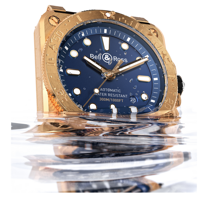 Bell & Ross BR 03-92 DIVER BRONZE NAVY BLUE