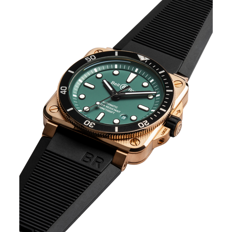 Bell & Ross BR-03 Diver Black & Green Bronze - Image 4
