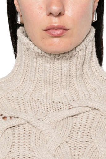 Brunello Cucinelli Women's Cable-knit Cashmere Sweater - Image 5