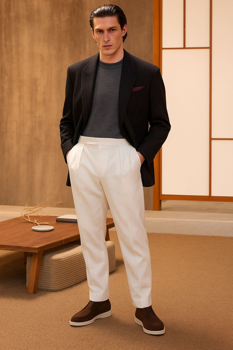 Loro Piana Men's Open Walk Chukka Boots - Image 5