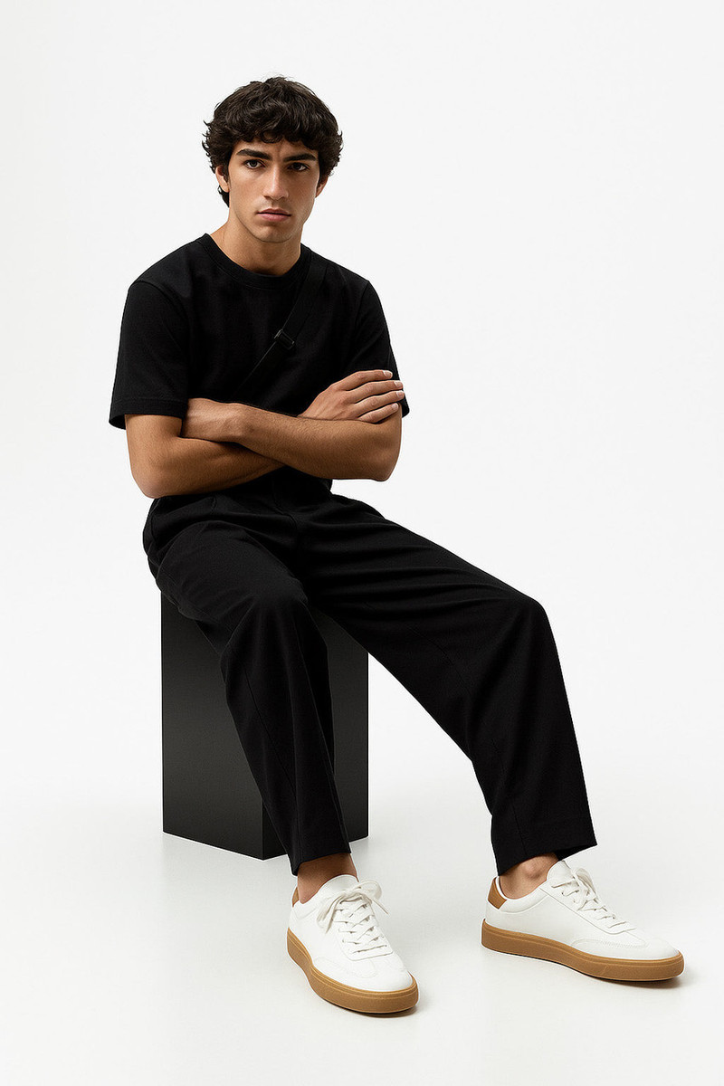 Loro Piana Men's Tennis Walk Sneakers (Deerskin) - Image 5