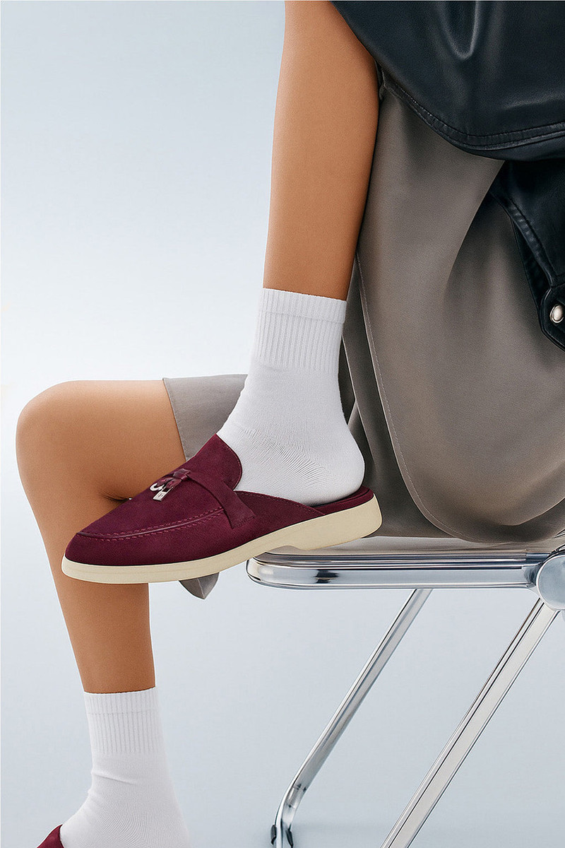 Loro Piana Women's Charms Walk Babouche Loafers - Image 3