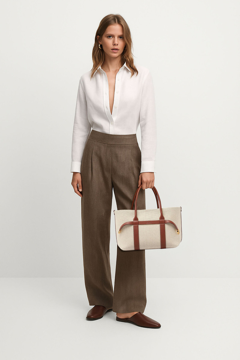 Loro Piana Women's Ghiera Shopper Small - Image 3