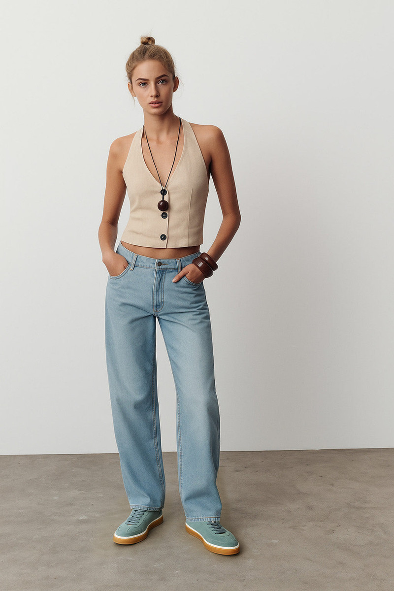 Loro Piana Women's Tennis Walk Sneakers (Suede Calf Split) - Image 5