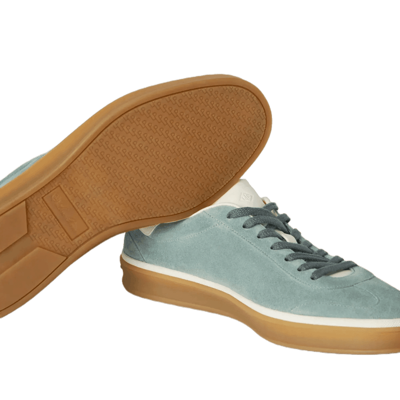 Loro Piana Women's Tennis Walk Sneakers (Suede Calf Split) - Image 9