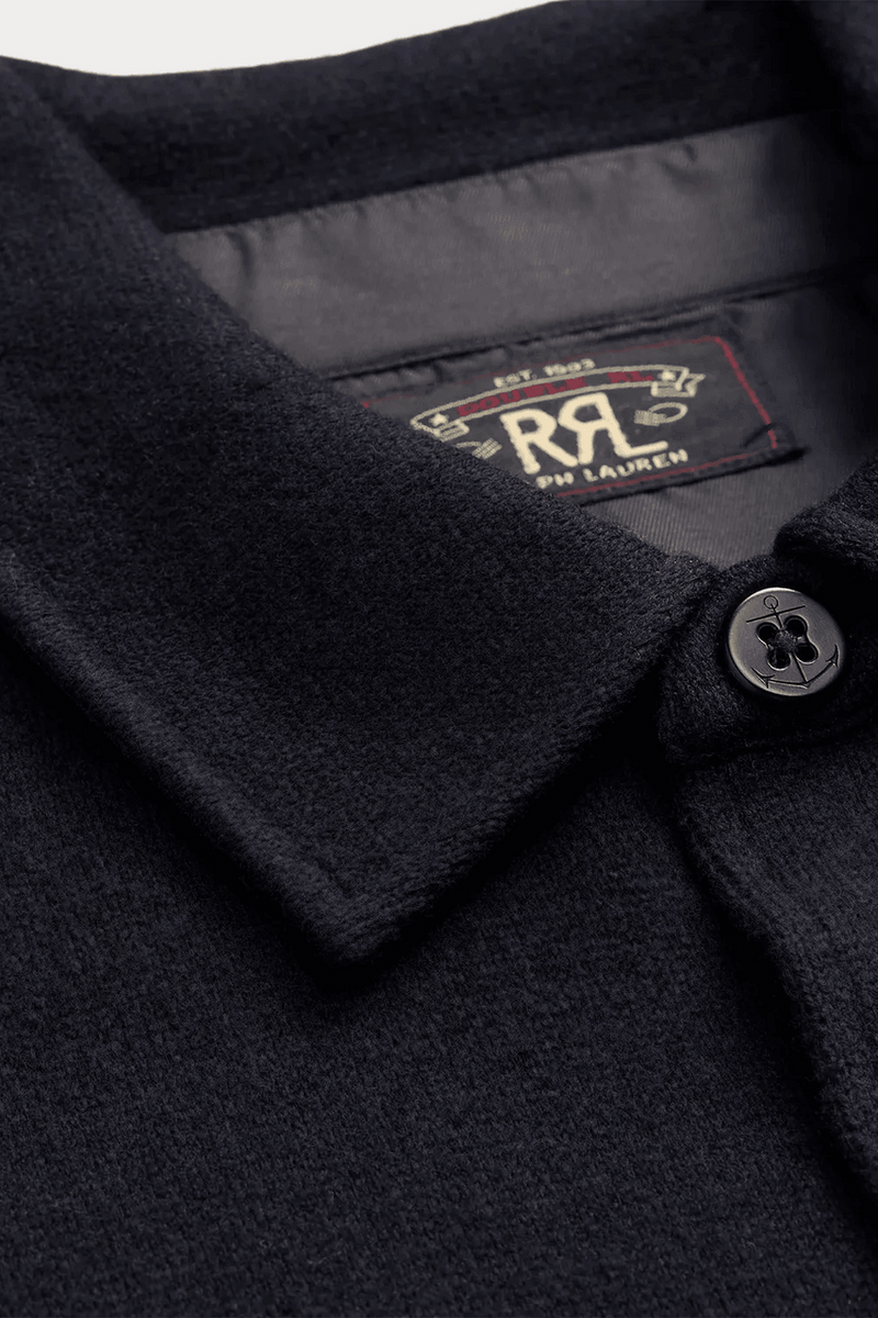 Ralph Lauren Men's Birdseye Jacquard Wool Workshirt Jumper