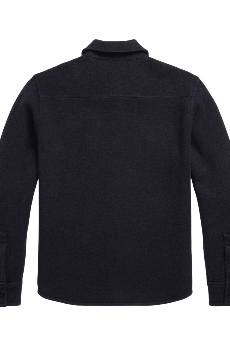 Ralph Lauren Men's Birdseye Jacquard Wool Workshirt Jumper - Image 6
