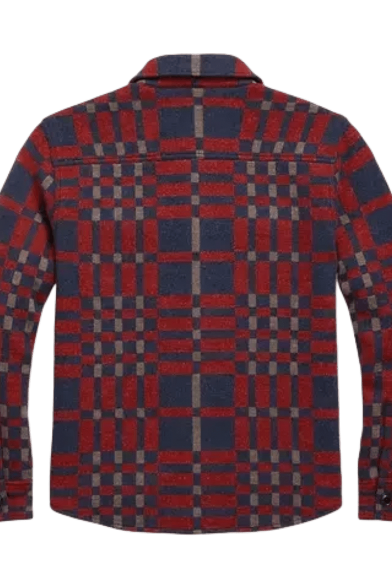 Ralph Lauren Men's Plaid Wool-Blend Workshirt Jumper