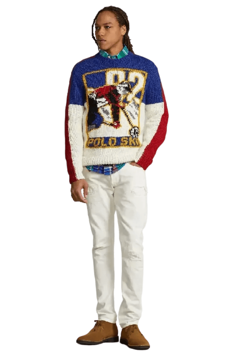 Ralph Lauren Men's Polo Ski Wool-Blend Sweater - Image 5