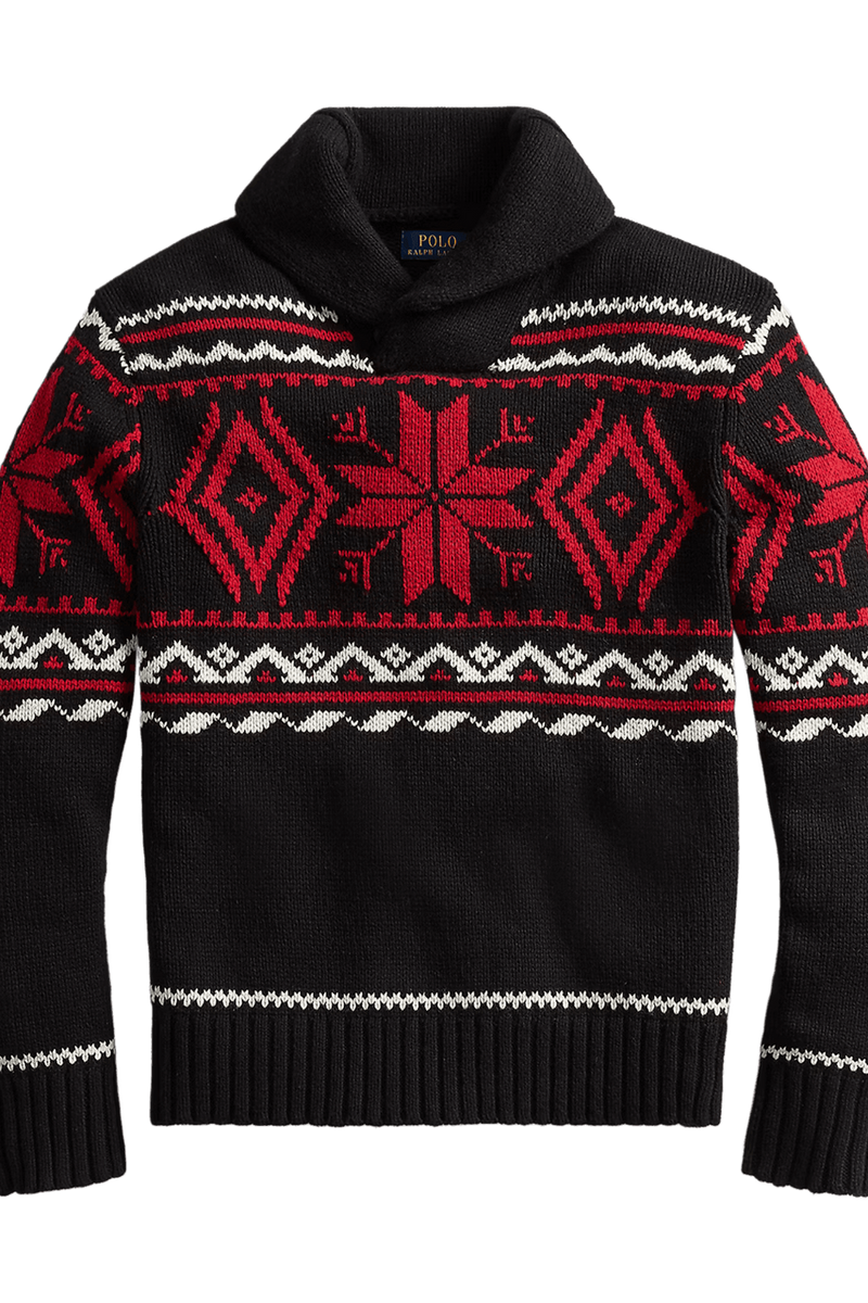 Ralph Lauren Men's Snowflake Cotton-Blend Jumper - Image 3