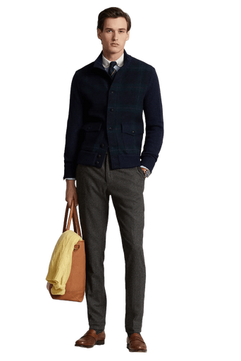 Ralph Lauren Men's The Polo Tartan Wool Cardigan - Image 5