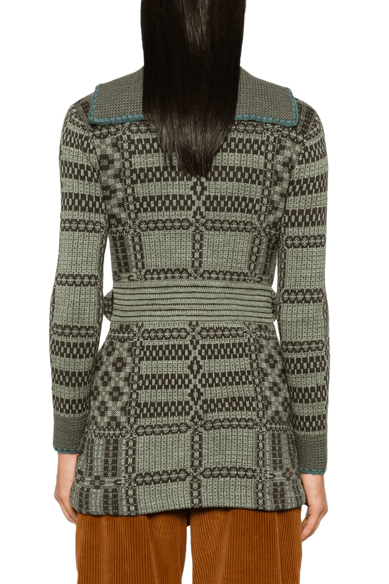 Ralph Lauren Women's Belted Jacquard Cardigan - Image 5