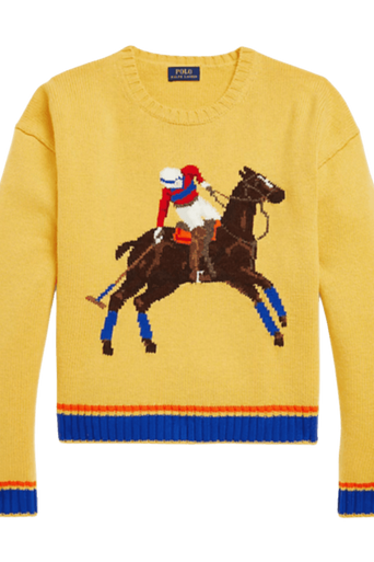 Ralph Lauren Women's Intarsia-Knit Wool Sweater - Image 3
