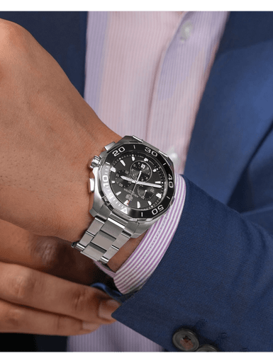 TAG Heuer Aquaracer 43mm Black Dial Men's Watch