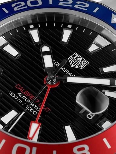 TAG Heuer Aquaracer Calibre 7 GMT Automatic 43mm Men's Watch - Image 6