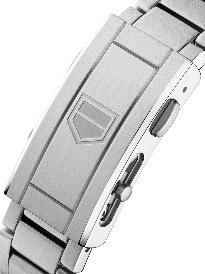 TAG Heuer Aquaracer Professional 200 Date 40mm 18k Gold Blue Dial Men's Watch - Image 6