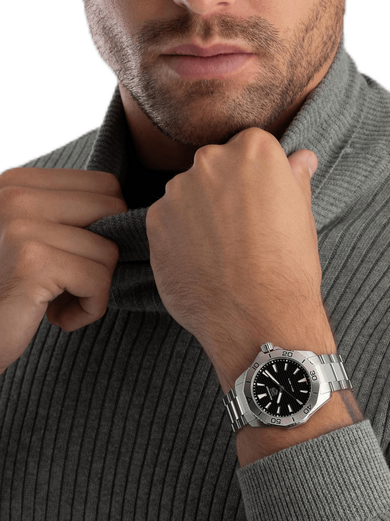 TAG Heuer Aquaracer Professional 200 Date 40mm Black Dial Men's Watch