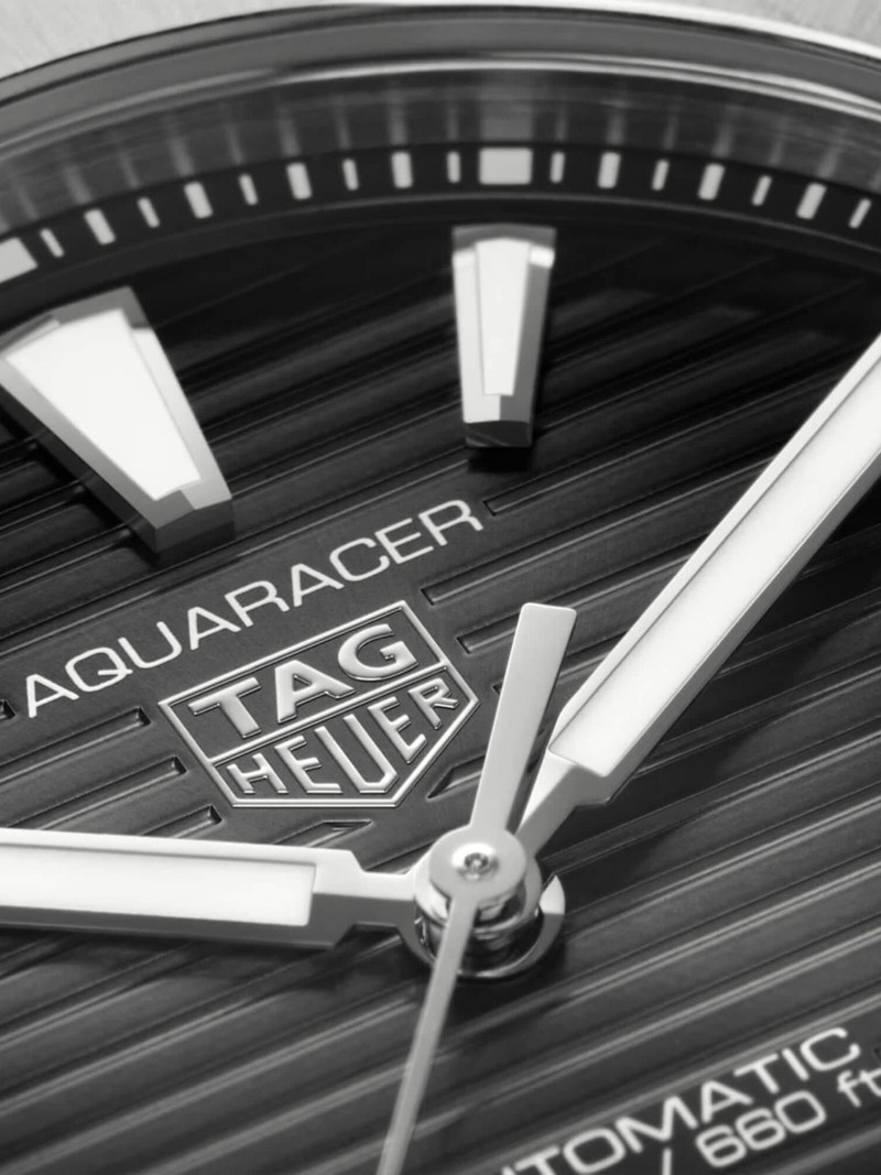TAG Heuer Aquaracer Professional 200 Date 40mm Black Dial Men's Watch - Image 4