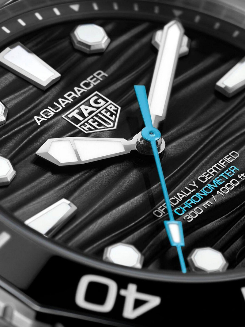 TAG Heuer Aquaracer Professional 300 Date 42mm Black Dial Men's Watch - Image 6
