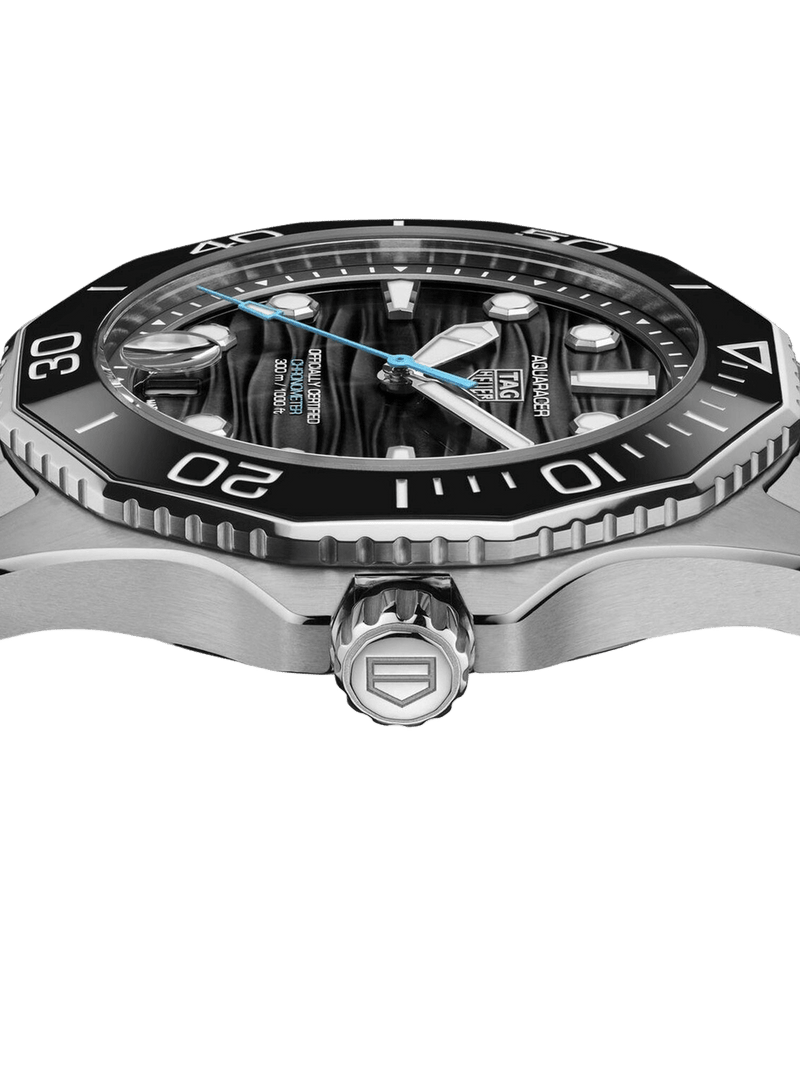 TAG Heuer Aquaracer Professional 300 Date 42mm Black Dial Men's Watch - Image 8