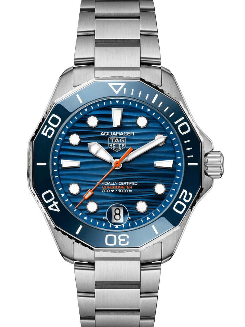 TAG Heuer Aquaracer Professional 300 Date 42mm Blue Dial Men's Watch