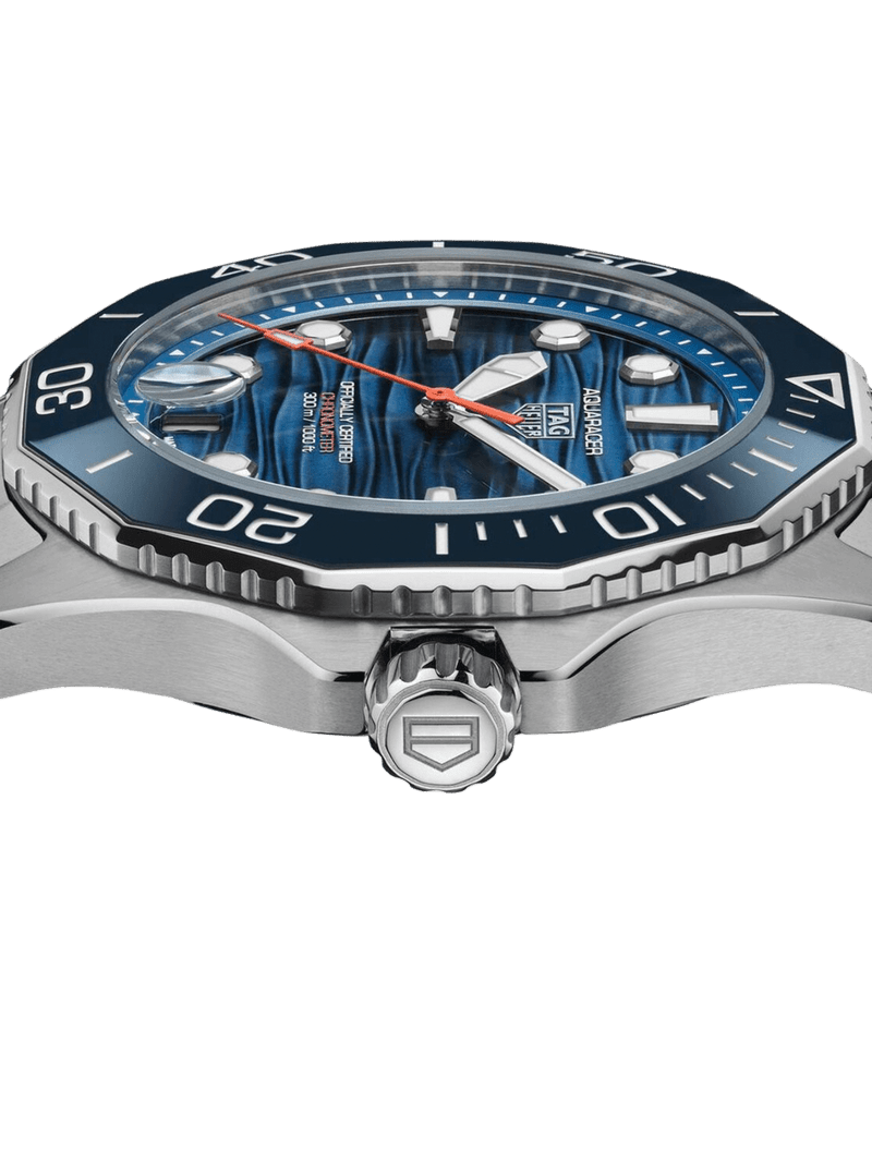 TAG Heuer Aquaracer Professional 300 Date 42mm Blue Dial Men's Watch - Image 5