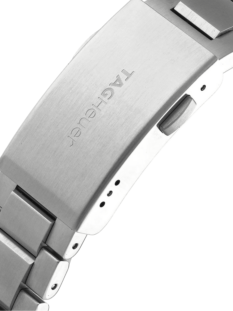 TAG Heuer Aquaracer Quartz Chronograph Black Dial 43mm Men's Watch - Image 5