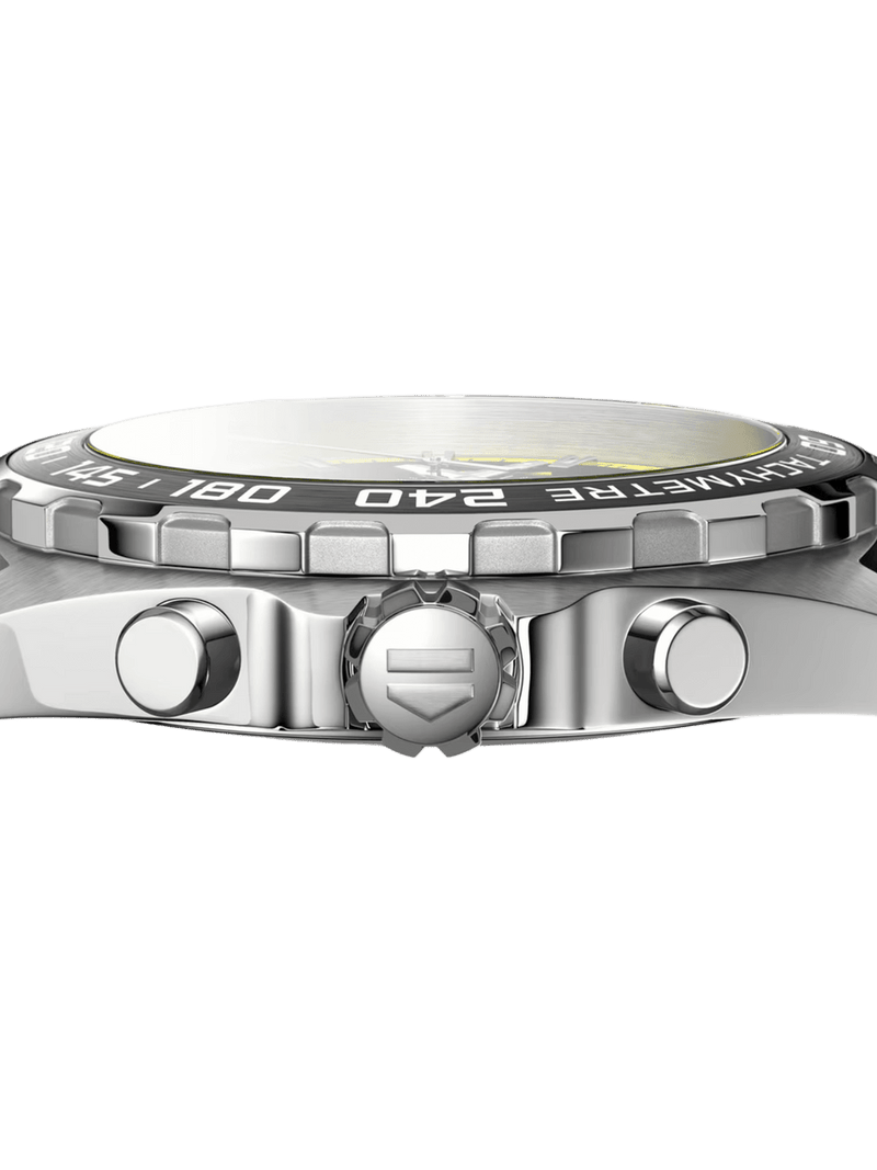 TAG Heuer Formula 1 Chronograph Quartz Black Dial Rubber Strap 43mm Men's Watch - Image 4