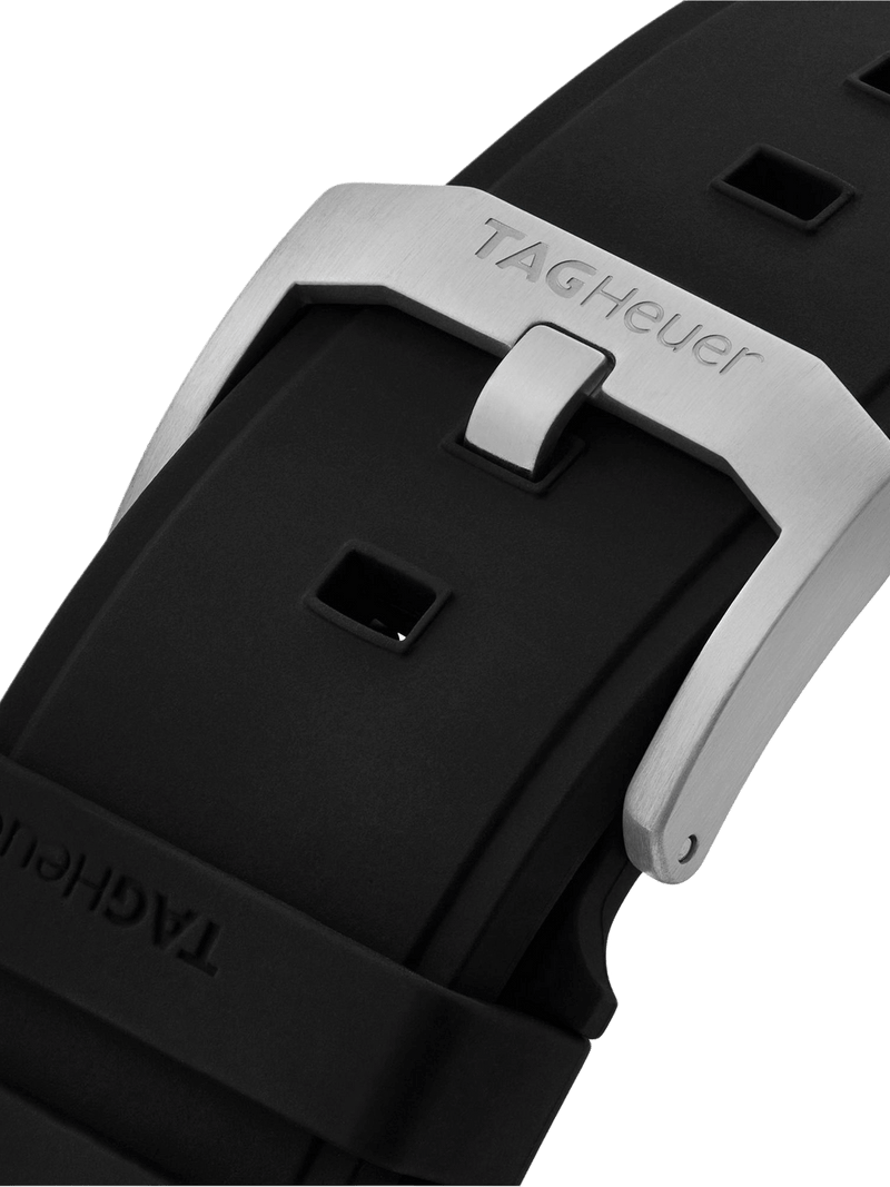 TAG Heuer Formula 1 Chronograph Quartz Black Dial Rubber Strap 43mm Men's Watch - Image 6