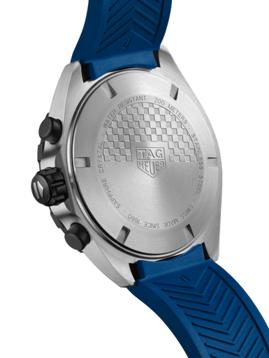 TAG Heuer Formula 1 Chronograph Quartz Blue & Rubber 43mm Men's Watch - Image 4