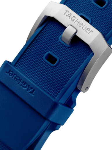 TAG Heuer Formula 1 Chronograph Quartz Blue & Rubber 43mm Men's Watch - Image 5